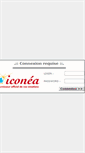 Mobile Screenshot of admin.iconea.fr